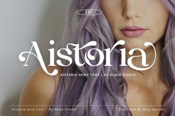 Aistoria: A Feminine Display Font for Creative Makers