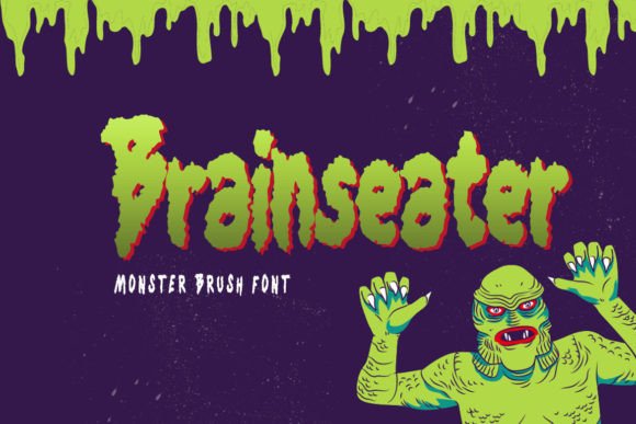 Brainseater Font for Handmade Creations