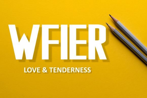 Bring Your Designs to Life with the Wfier Font