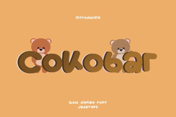 Cokobar: The Bold Display Font That Transforms Brand Identity