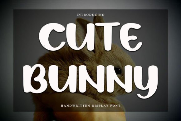 Cute Bunny: The Handwritten Display Typeface That Boosts Campaign Clarity