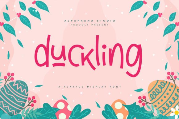 Duckling: A Playful Display Font for Modern Web Design