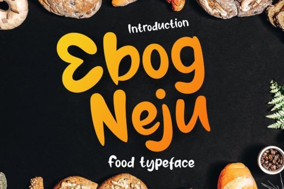 Ebog Neju: A Bold Display Font for Modern Branding