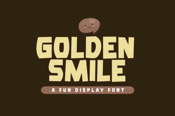 Golden Smile: A Playful Font for Modern Editorial Design