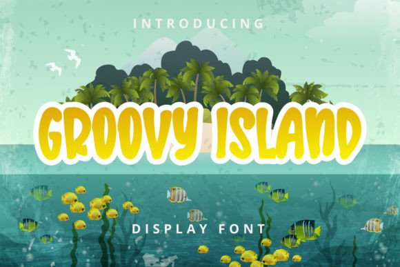 Groovy Island Font for Business Branding