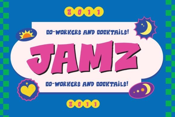 Jamz: The Premium Display Typeface for Campaign Headlines