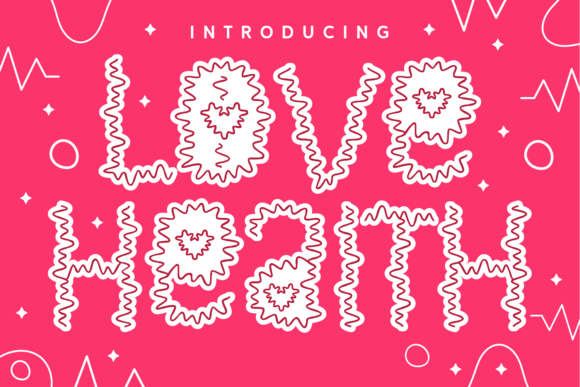 Love Health Font for Creative Editorial Design