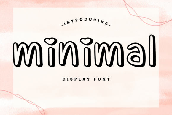 Minimal Font for Web and Digital Design