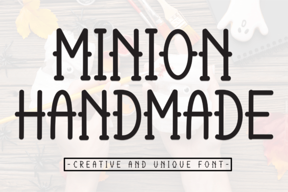 Minion Handmade: A Versatile Display Font for Digital Creatives