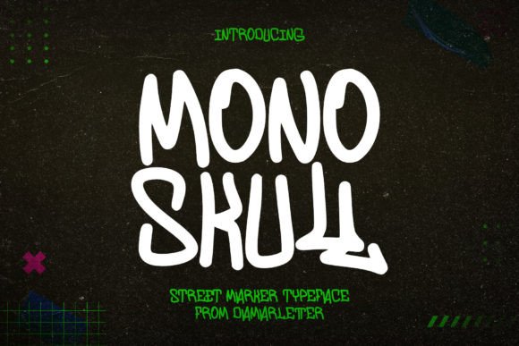 Monoskull: The Handwritten Typeface That Elevates Small Business Branding