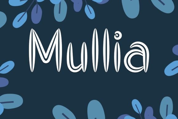 Mullia Font for Branding Projects