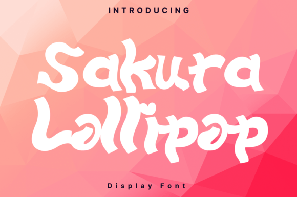 Sakura Lollipop Font for Eye-Catching Branding