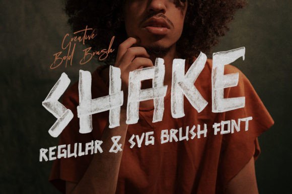 Shake: The Bold Display Typeface for Scroll-Stopping Campaigns
