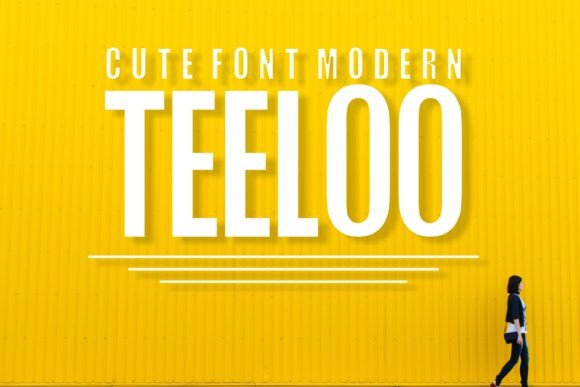 Teeloo Font for Eye-Catching Digital Campaigns