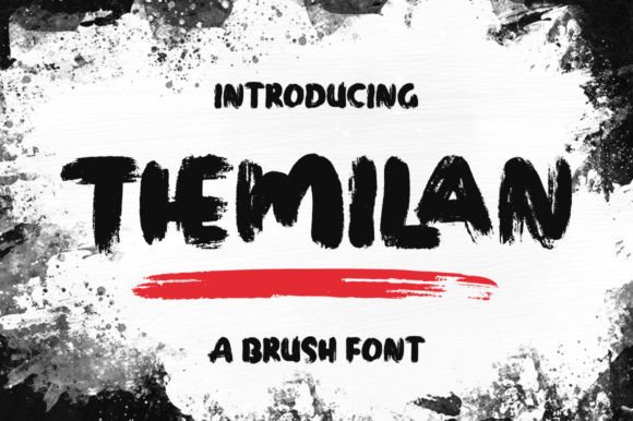Themilan: A Versatile Display Font for Web Design